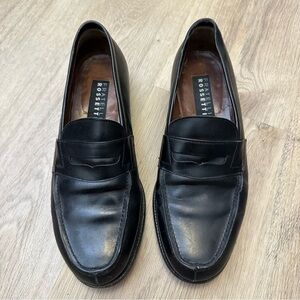 Fratelli Rossetti Black Leather Men's Shoes